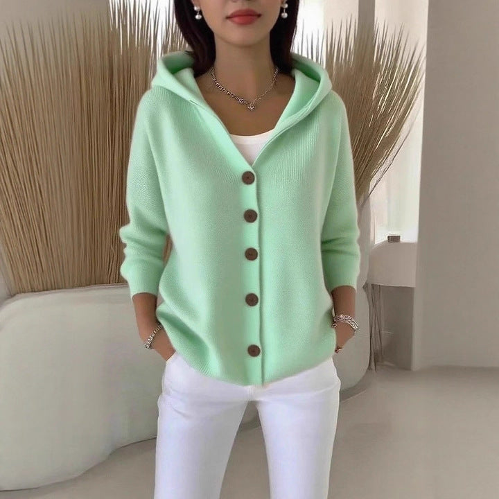 Camille | Gilet à capuche