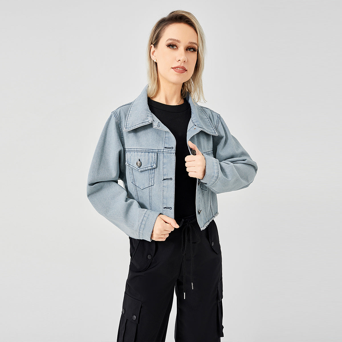 Camille | Veste en jean rétro