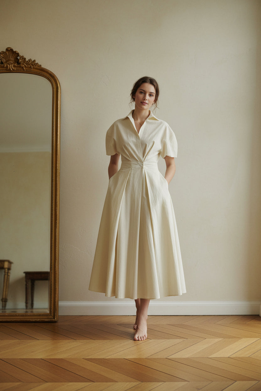 Léonore | Robe Polo Évasée