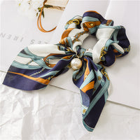 Marine Foulard & Perle