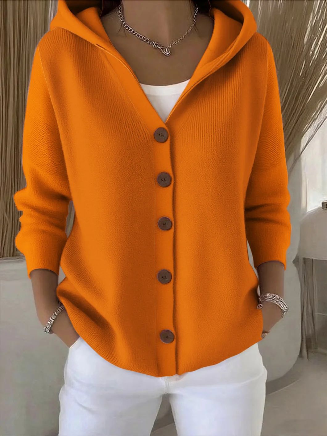 Camille | Gilet à capuche