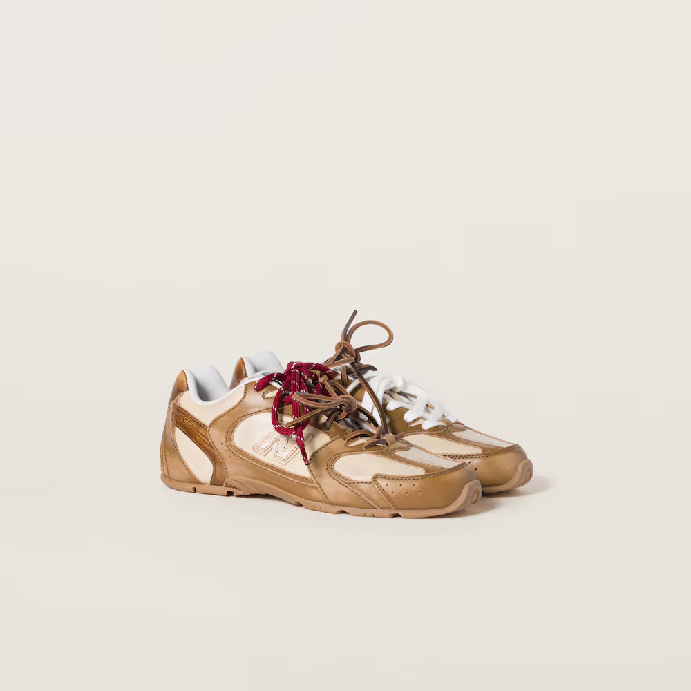530 SL Runner – Deco’ Calf Leather & Suede Edition (Cinnamon / Travertine Gray)