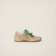 530 SL Runner – Bleached Leather & Shearling Edition (Écru)