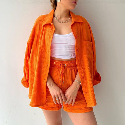 Gabrielle | Ensemble chemise & short