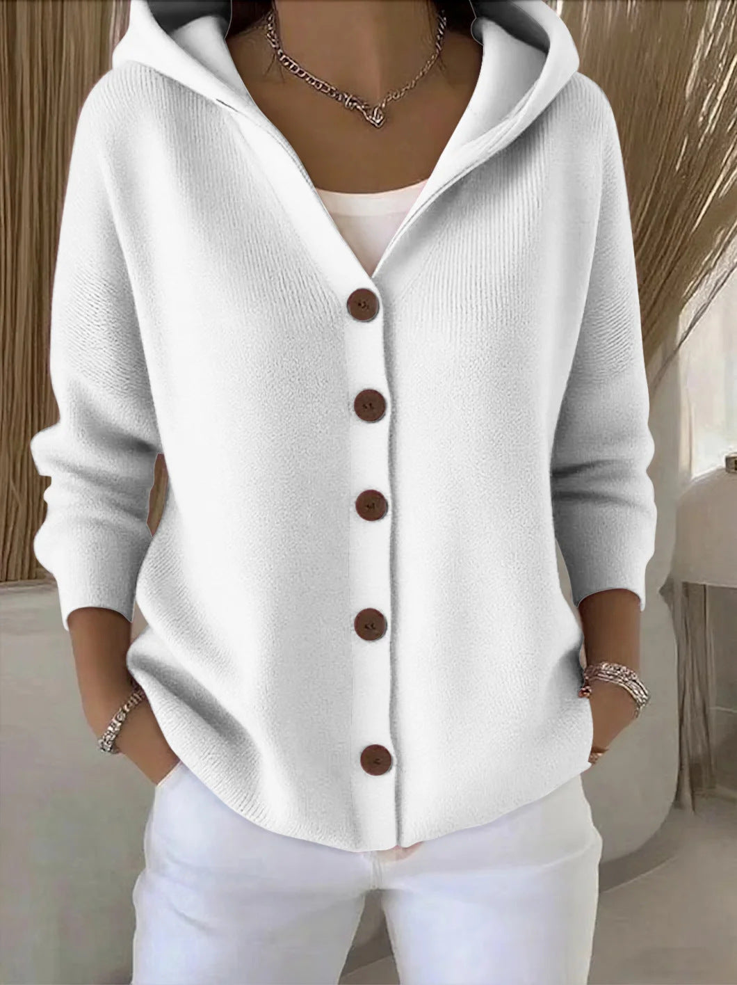 Camille | Gilet à capuche