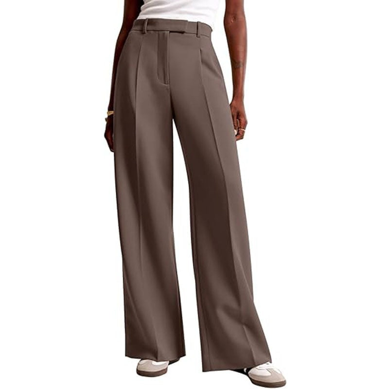 Joséphine | Pantalon droit taille haute