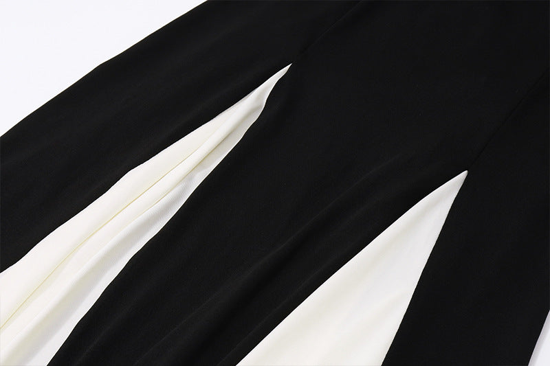 Garance | Robe bicolore à bretelles