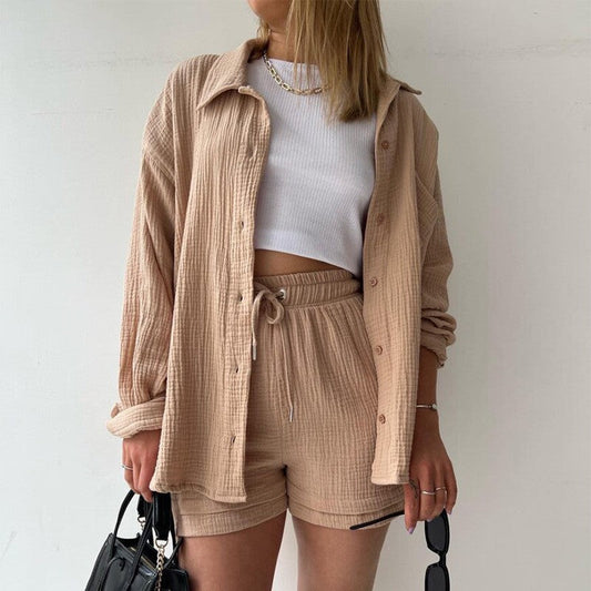 Gabrielle | Ensemble chemise & short