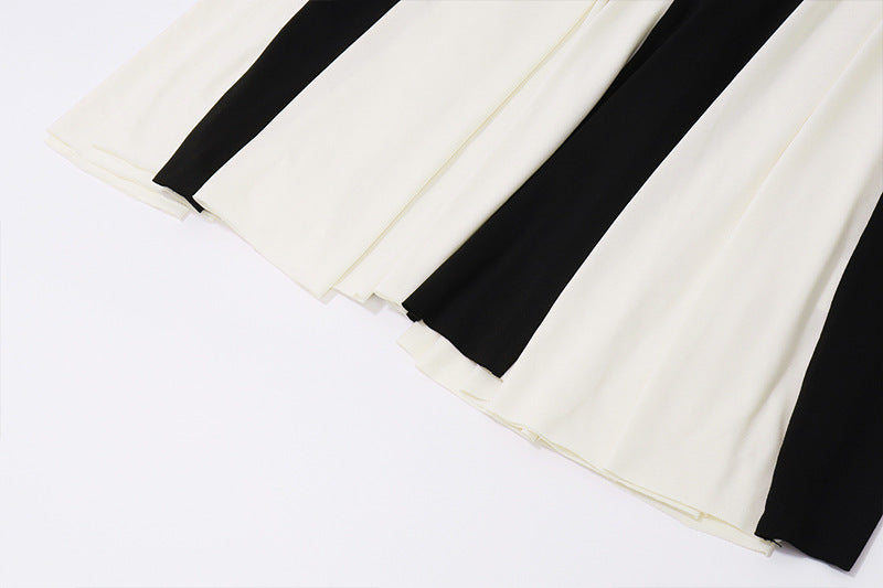 Garance | Robe bicolore à bretelles