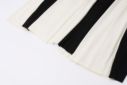 Garance | Robe bicolore à bretelles