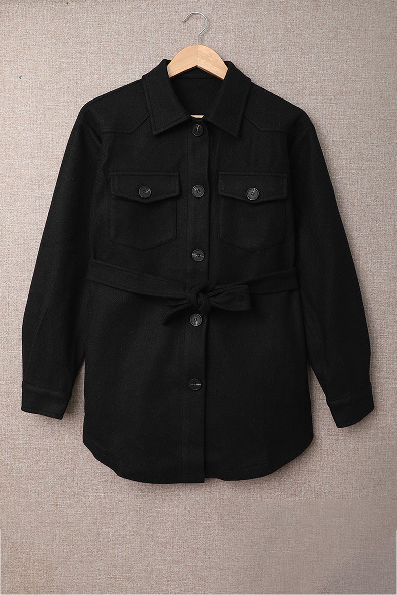 Élise | Trench-ceinture chic intemporel