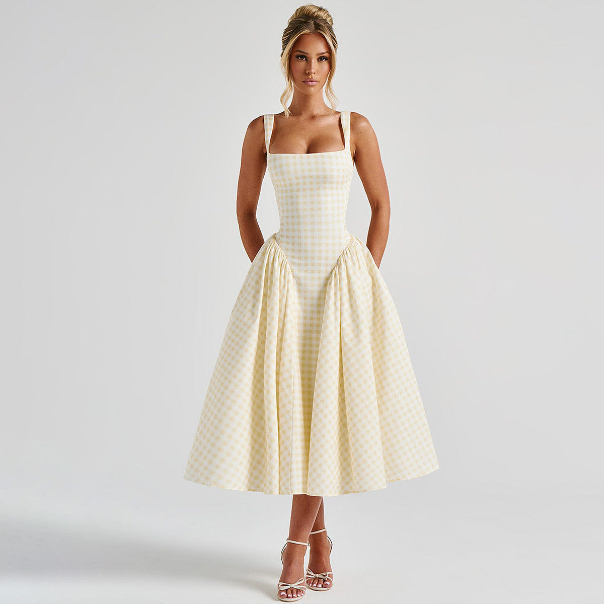 Capucine | Robe à bretelles