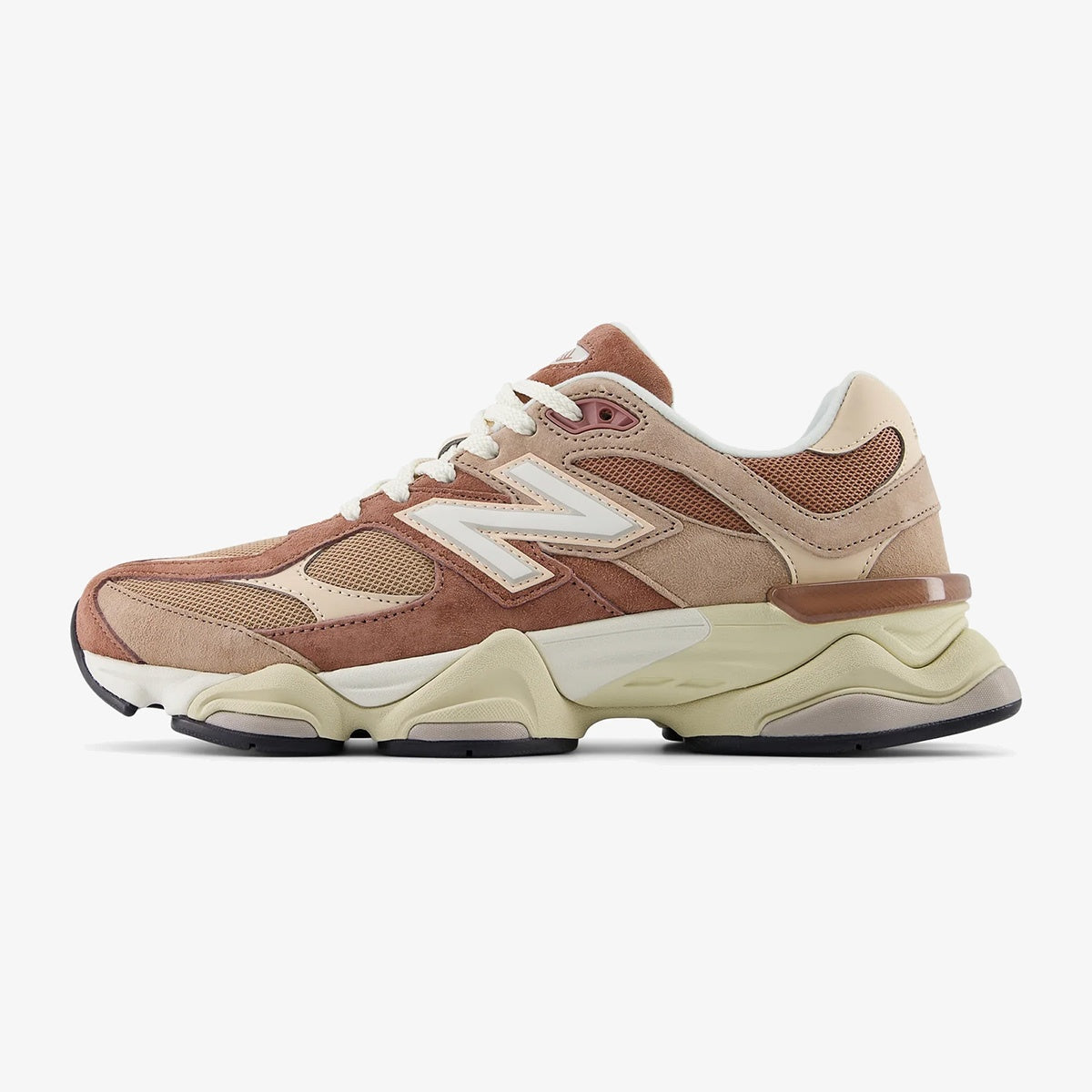 nb sparrow - DIDALUXE Sparrow sneaker with taupe panels, Vintage Rose accents, and sculpted sole