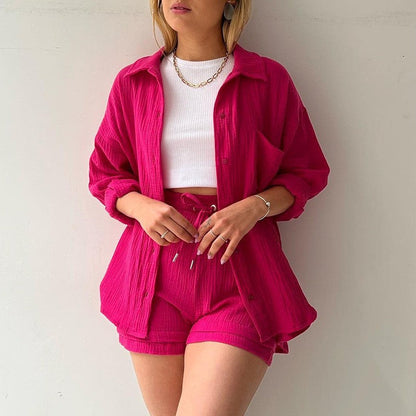 Gabrielle | Ensemble chemise & short