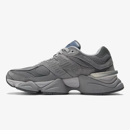 nb castlerock - DIDALUXE Castlerock sneaker with layered grey mesh, navy accents, and sculpted sole