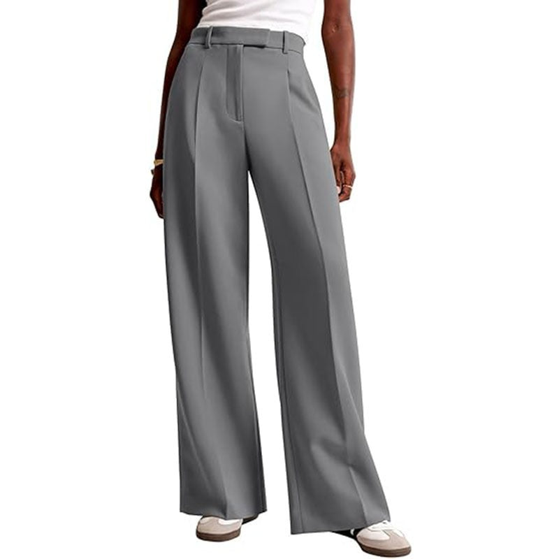 Joséphine | Pantalon droit taille haute