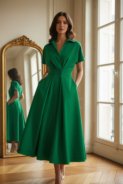 Léonore | Robe Polo Évasée