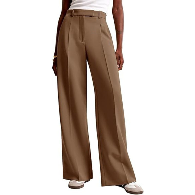 Joséphine | Pantalon droit taille haute