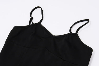 Garance | Robe bicolore à bretelles