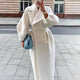 Calypsa | Manteau long trench double boutonnage