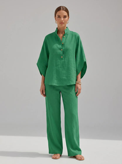 Clara | Ensemble Fluide Coton & Lin