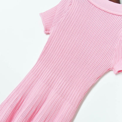 Adèle | Robe en maille à col