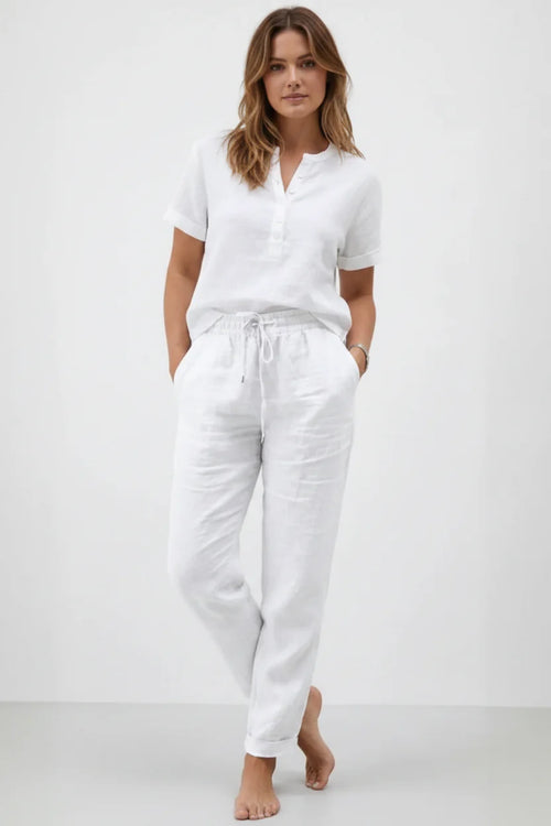 Solène | Pantalon fluide Coton & Lin