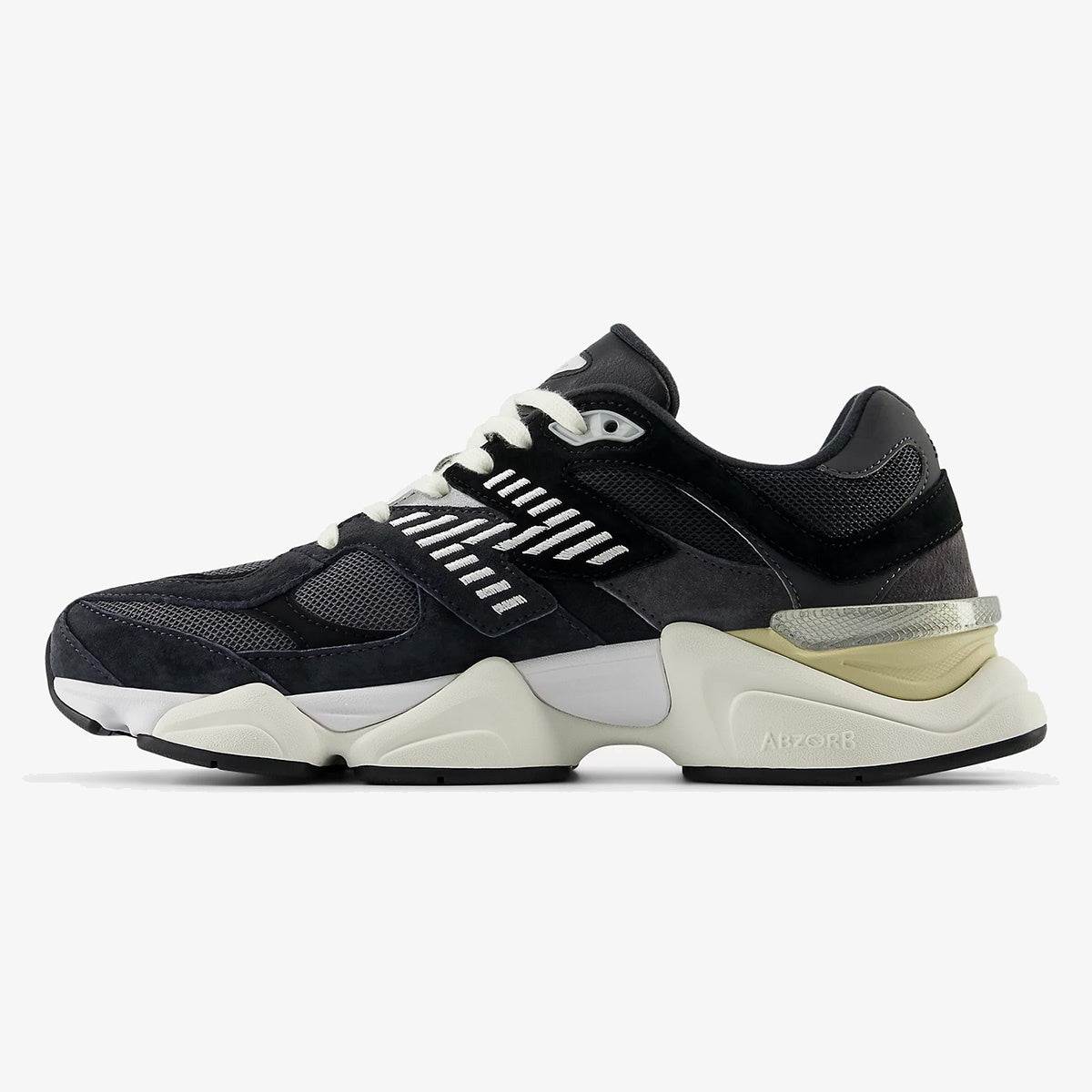 DIDALUXE Black Phantom Magnet sneaker with tonal black and grey layered upper
